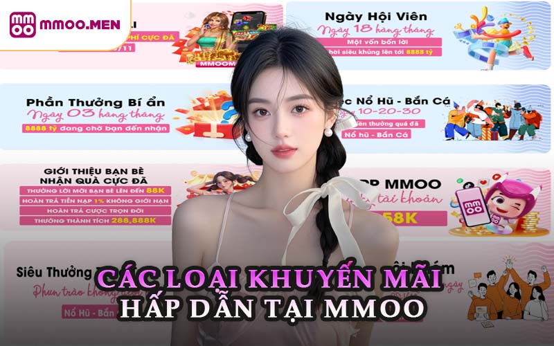 Các Loại Khuyến Mãi Hấp Dẫn Tại MMOO